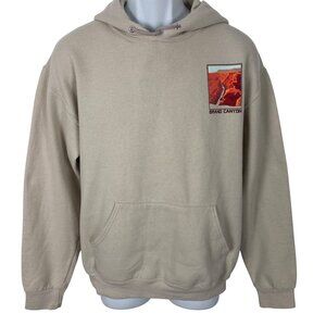 Grand Canyon Hoodie Adult Medium Front & Back Scenic Print Outdoor Gorpcore